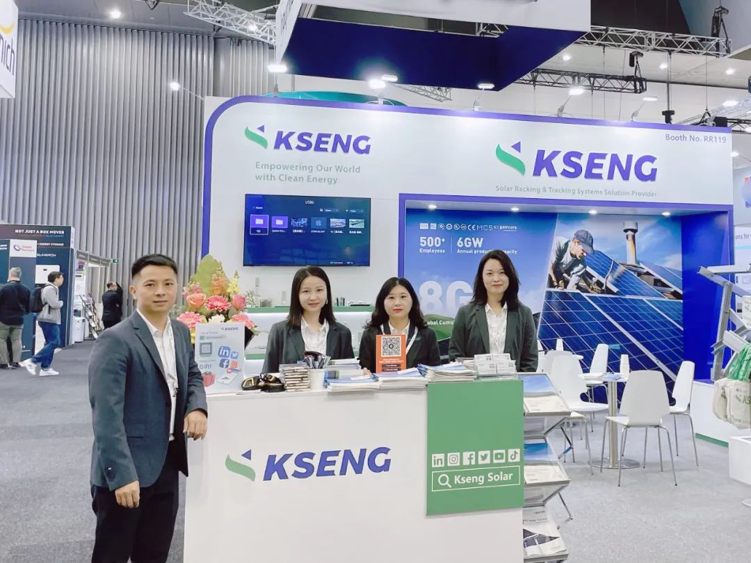 Kseng Solar Underlines Its All-scenario Solar Racking Solutions at All-Energy Australia 2023