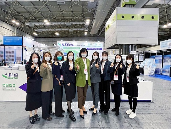 Kseng Solar Displays All-scenario Solar Racking Solutions at PV EXPO OSAKA 2022