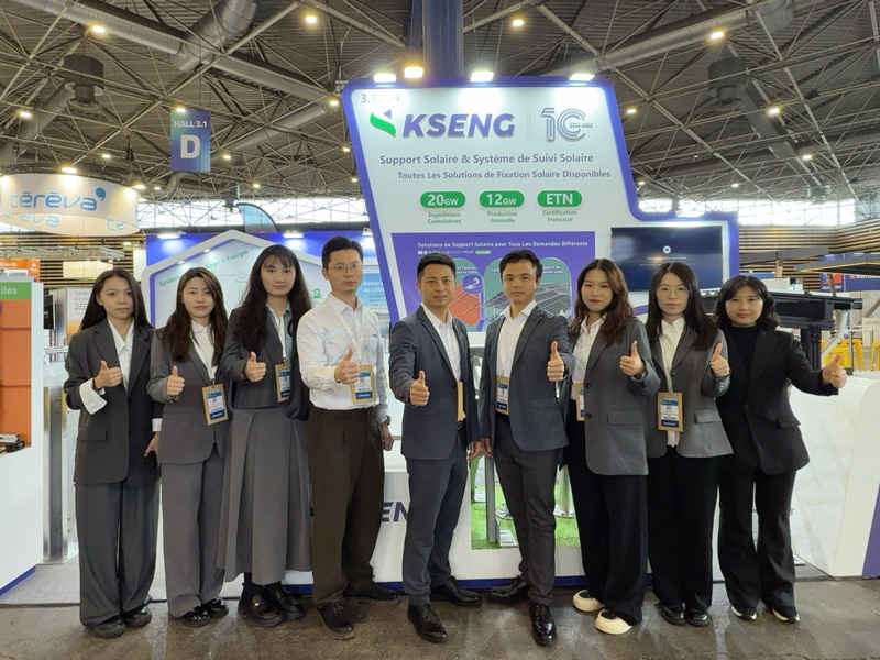 Power Up Europe - Kseng Solar Highlights Its Latest Solar Solutions at Three Major Expos in Europe