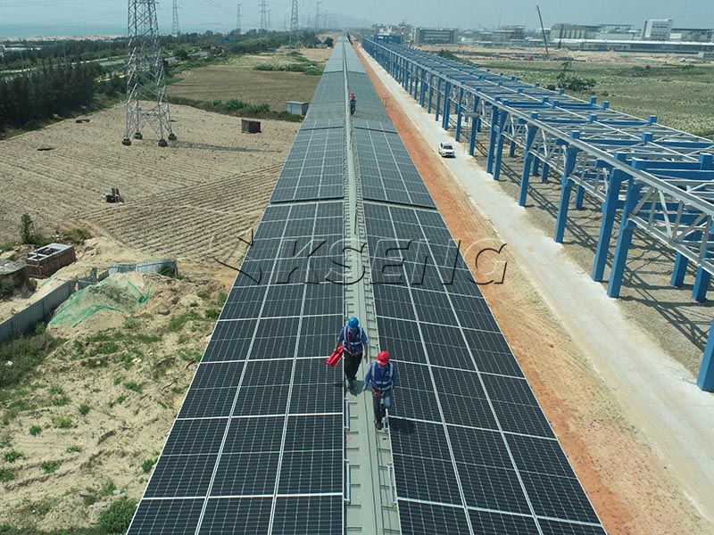  10.27MW-Solar Roof Mount System in China