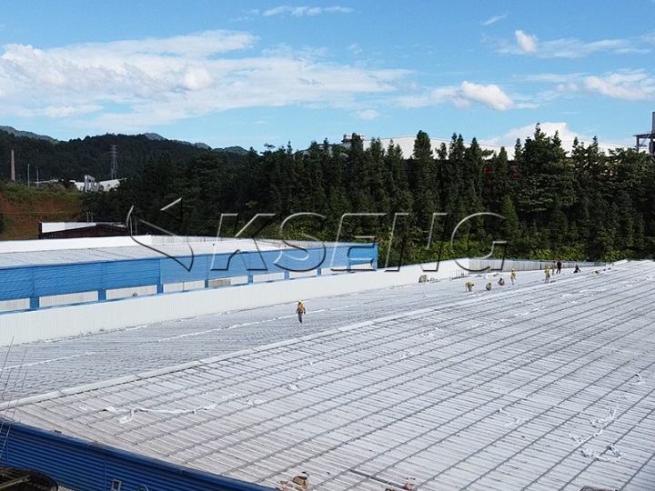 Case Study: 11MW Solar Plant with Kseng Solar's Aluminum Roof Solar Racking Solution