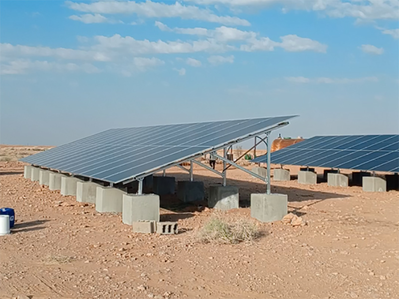 Case Study - Energizing the Middle East with 3MW Ground Solar Brackets from Kseng Solar