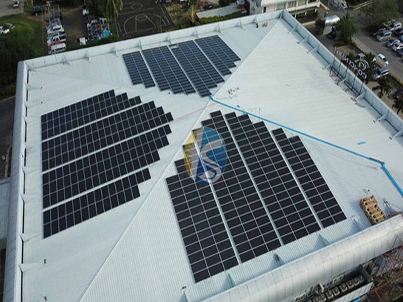 300KW-Solar Panel Roof Mounting Bracket in Philippine 