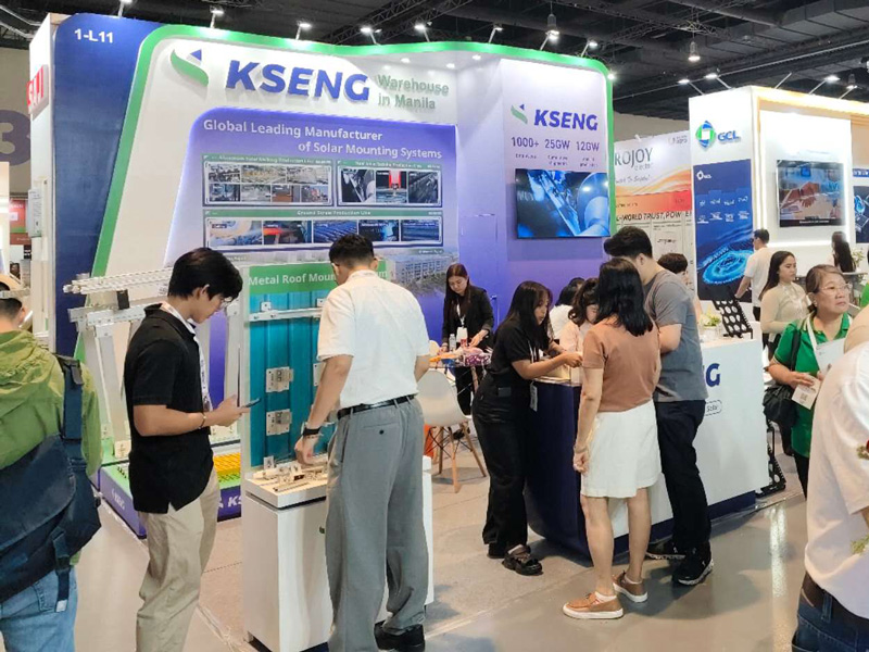  Solar & Storage Live Philippines 2026 – Kseng Solar’s Full‑Scenario Solar Racking Solutions Capture Strong Interest in the Philippine Market