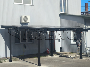 8KW Solar Carport Mounting System Installed in Lithuania for Reliable Solar Power Generation