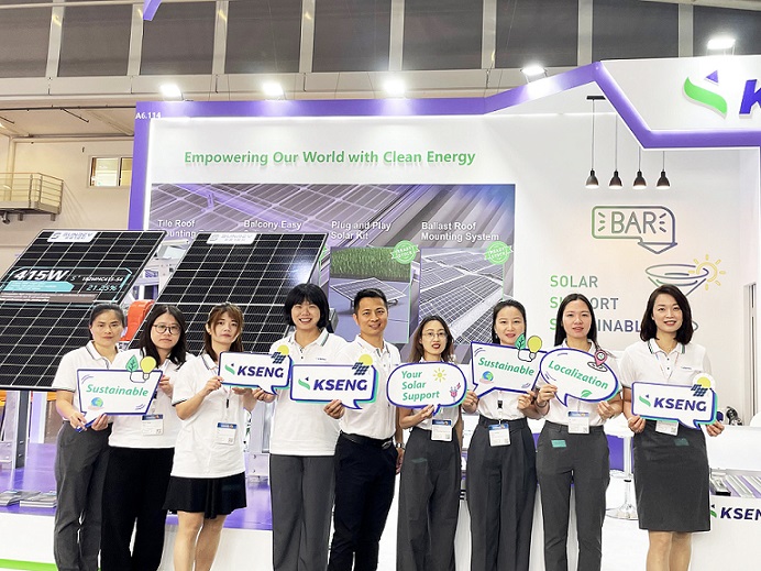 Kseng Solar attended Intersolar Europe 2023 with highlights on its All-scenario Solar Racking Solutions