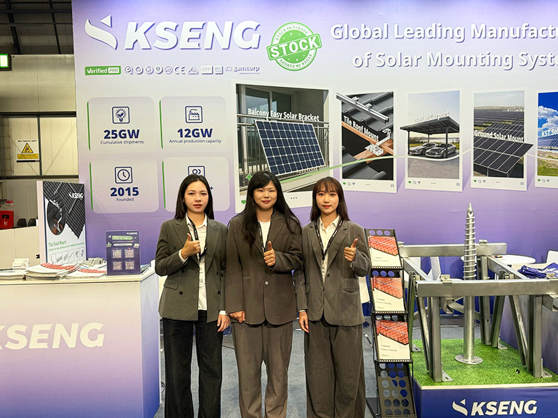 Solar & Storage Live UK 2026 – Kseng Solar Showcases MCS-Certified Solar Racking Solutions in the UK