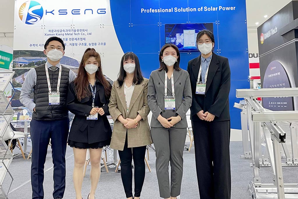 Kseng solar shined at Green Energy Expo 2022 in Daegu, South Korea