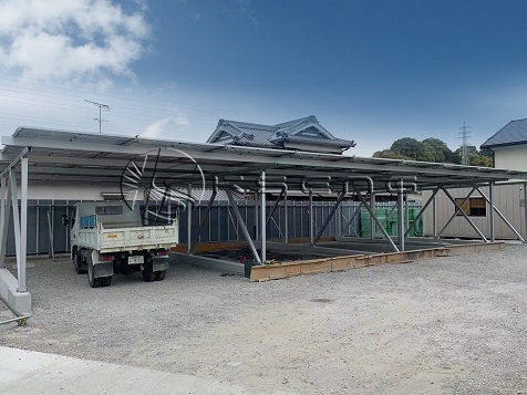 33.3KW-  Solar Carport  Project in Japan