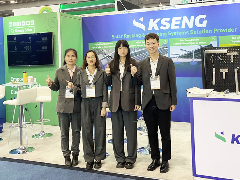 Kseng Solar exhibits advanced solar racking solutions at Intersolar Mexico 2023