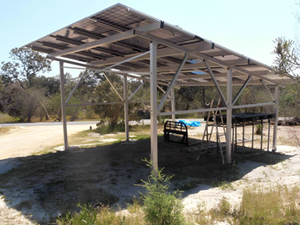9KW-Solar Carport Mount System Project in Australia